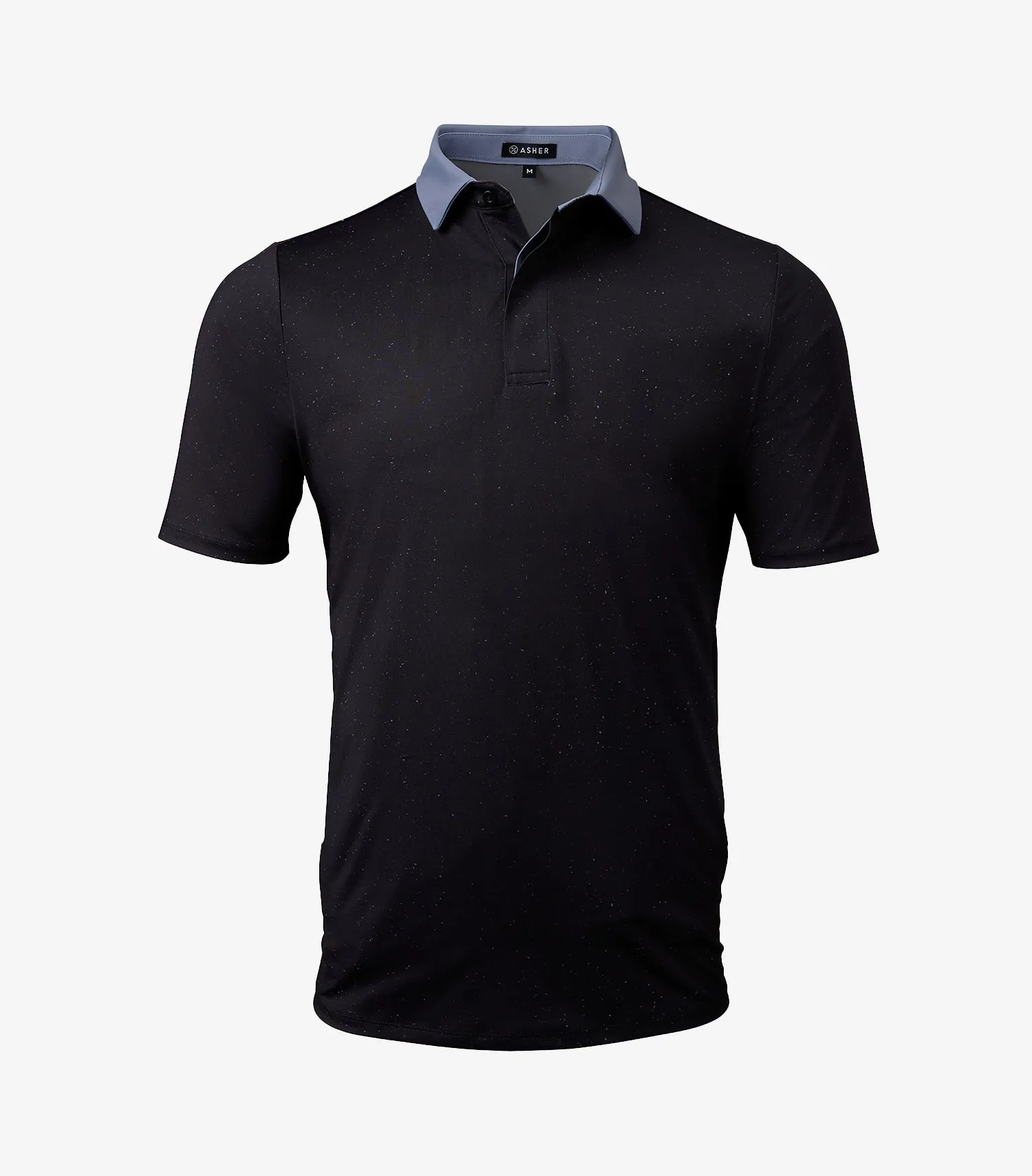 ASHER Speckled Polo