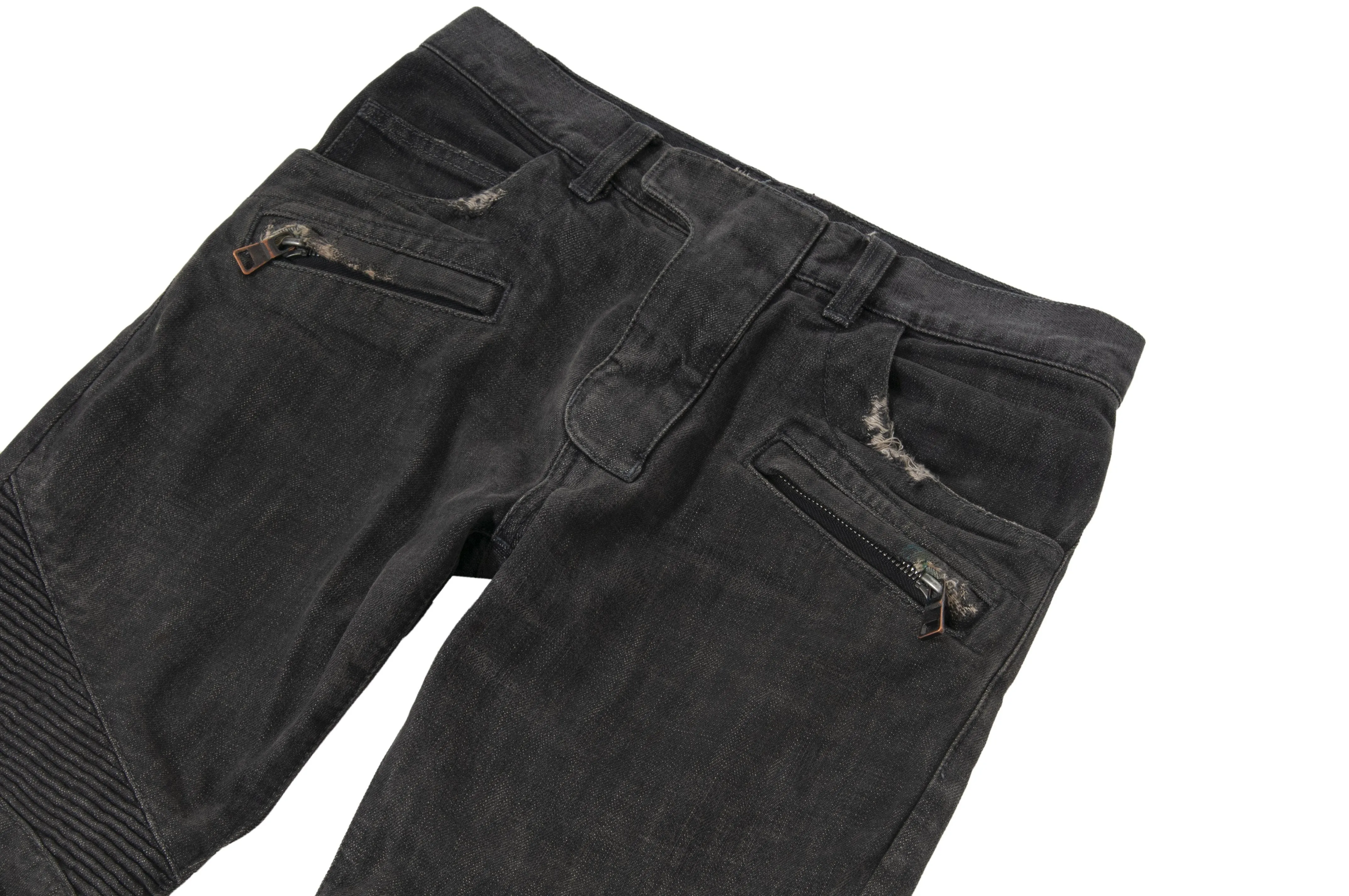 Biker Jeans (Dark Gray)