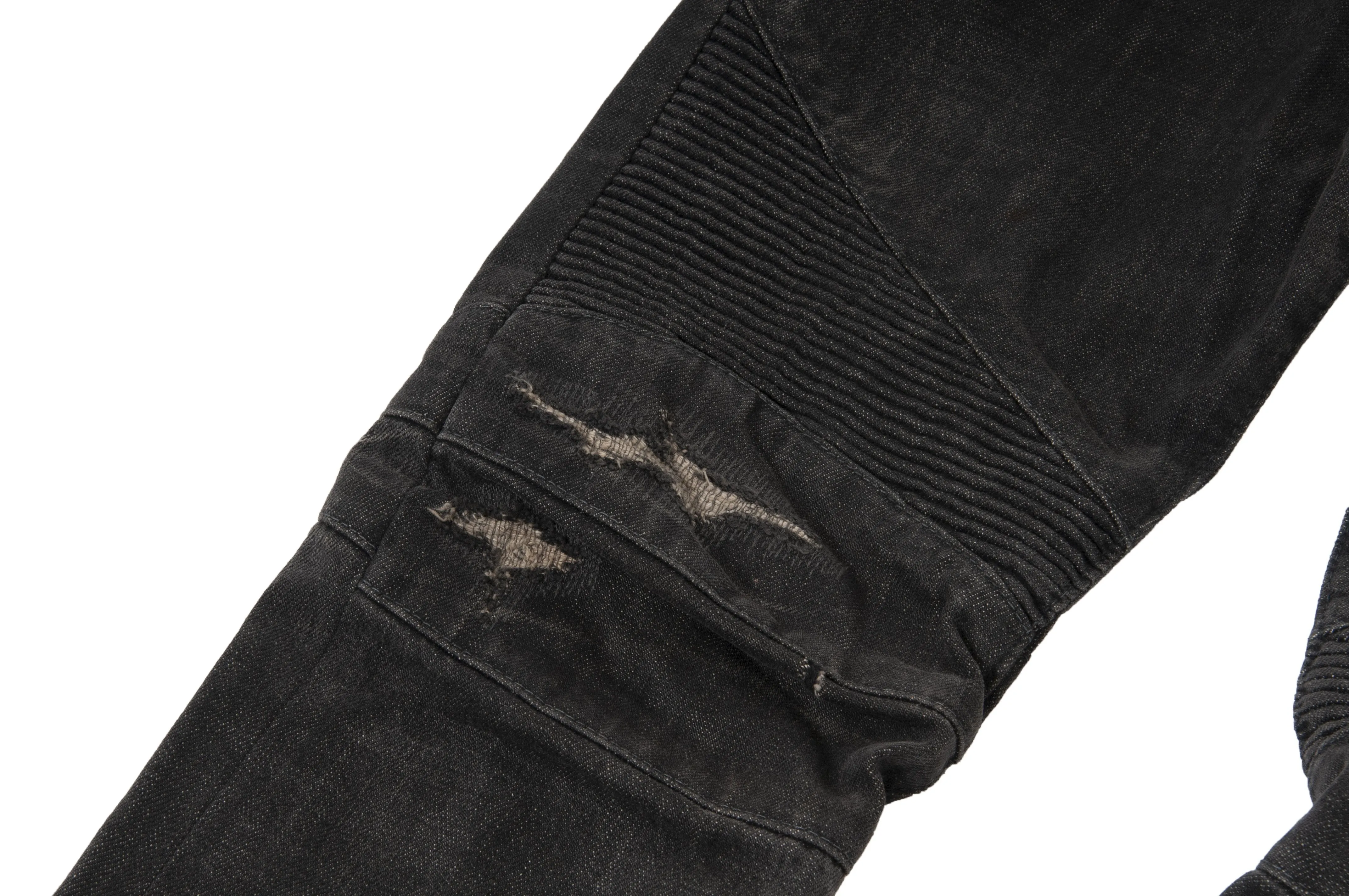 Biker Jeans (Dark Gray)