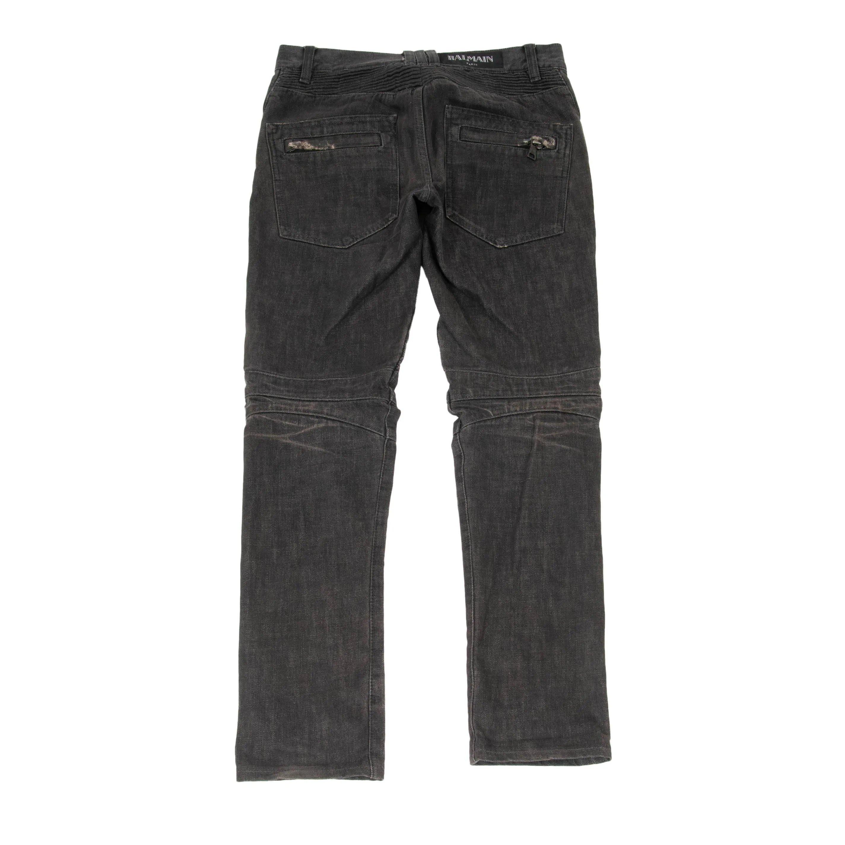 Biker Jeans (Dark Gray)