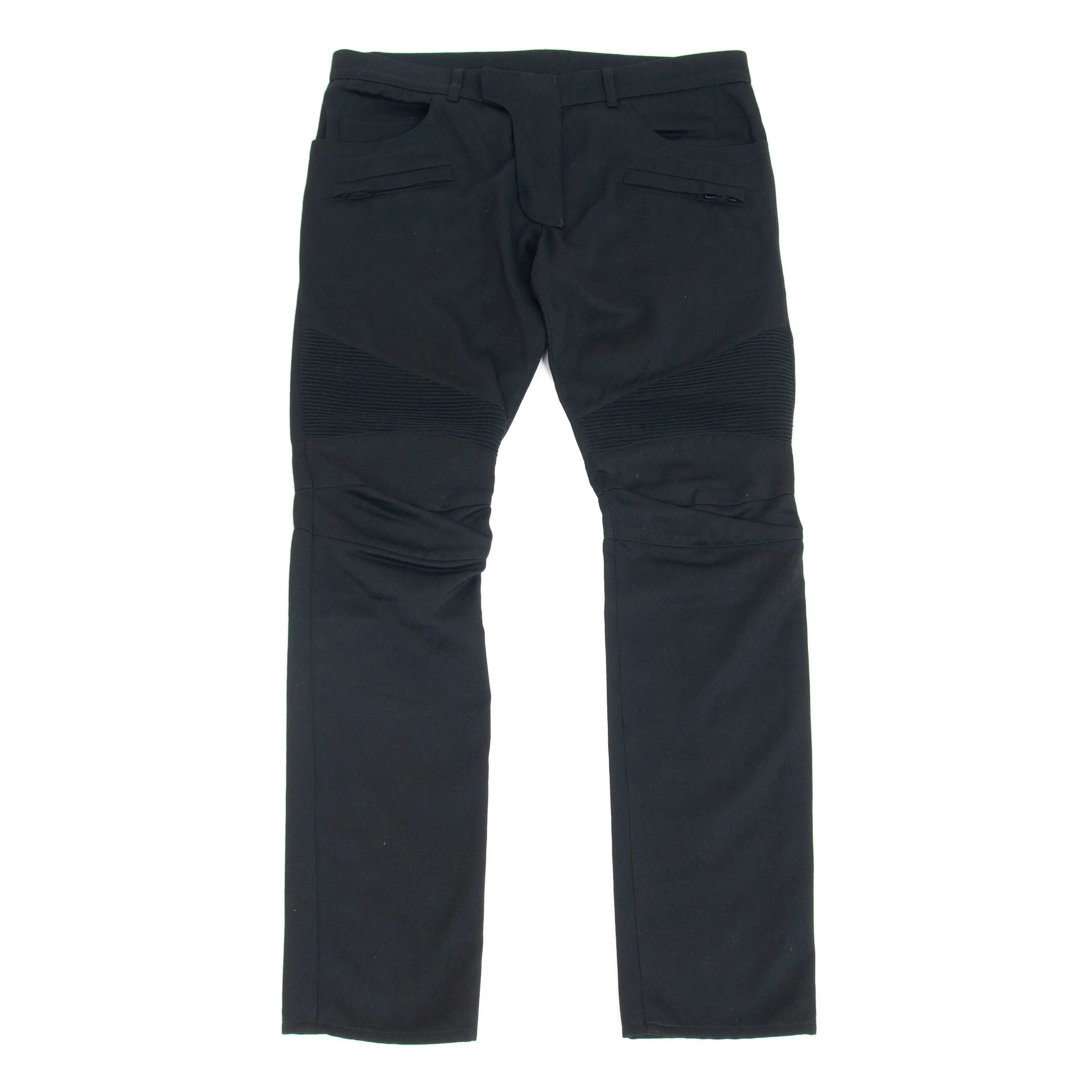 Biker Style Trousers (Black)