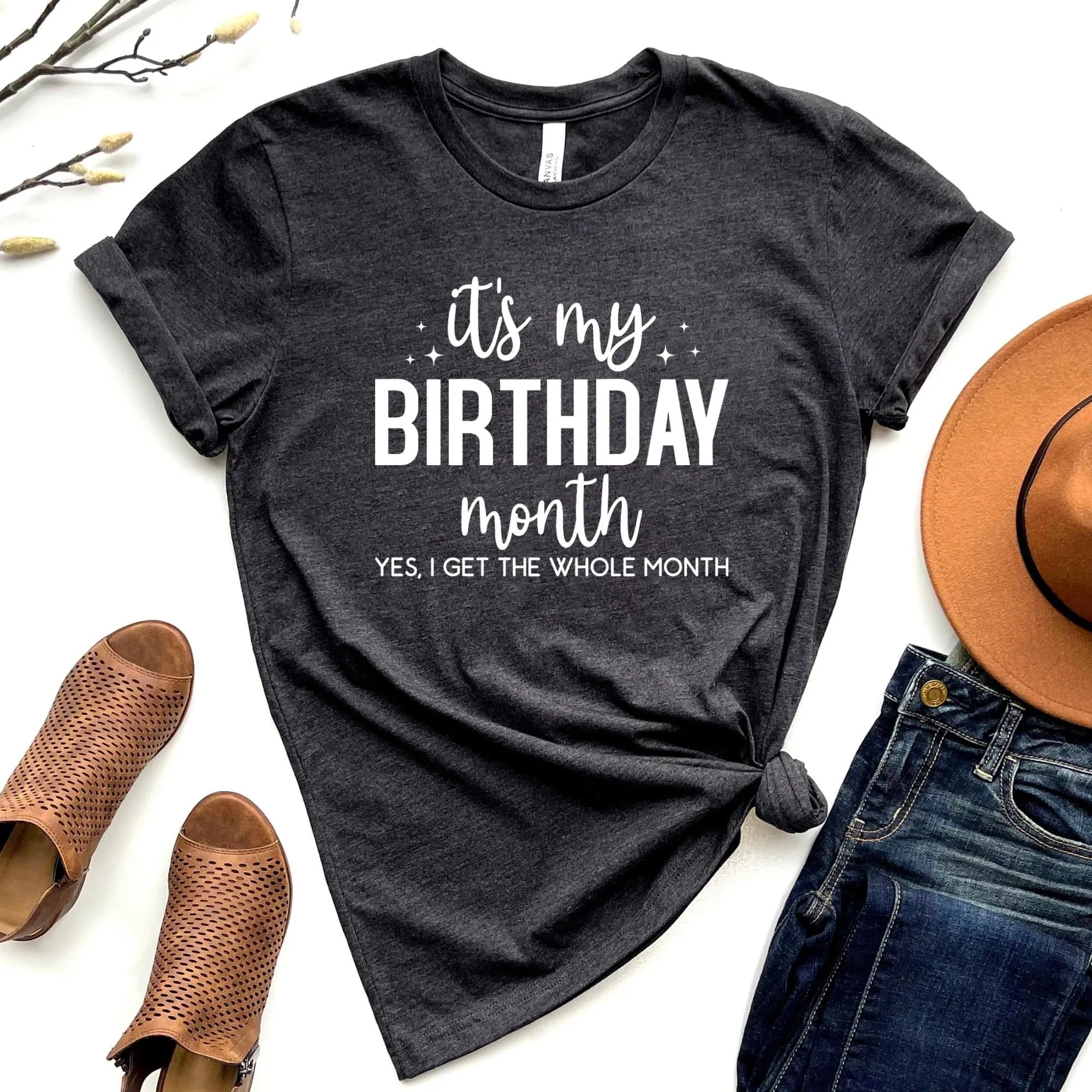 Birthday Month Graphic Tee