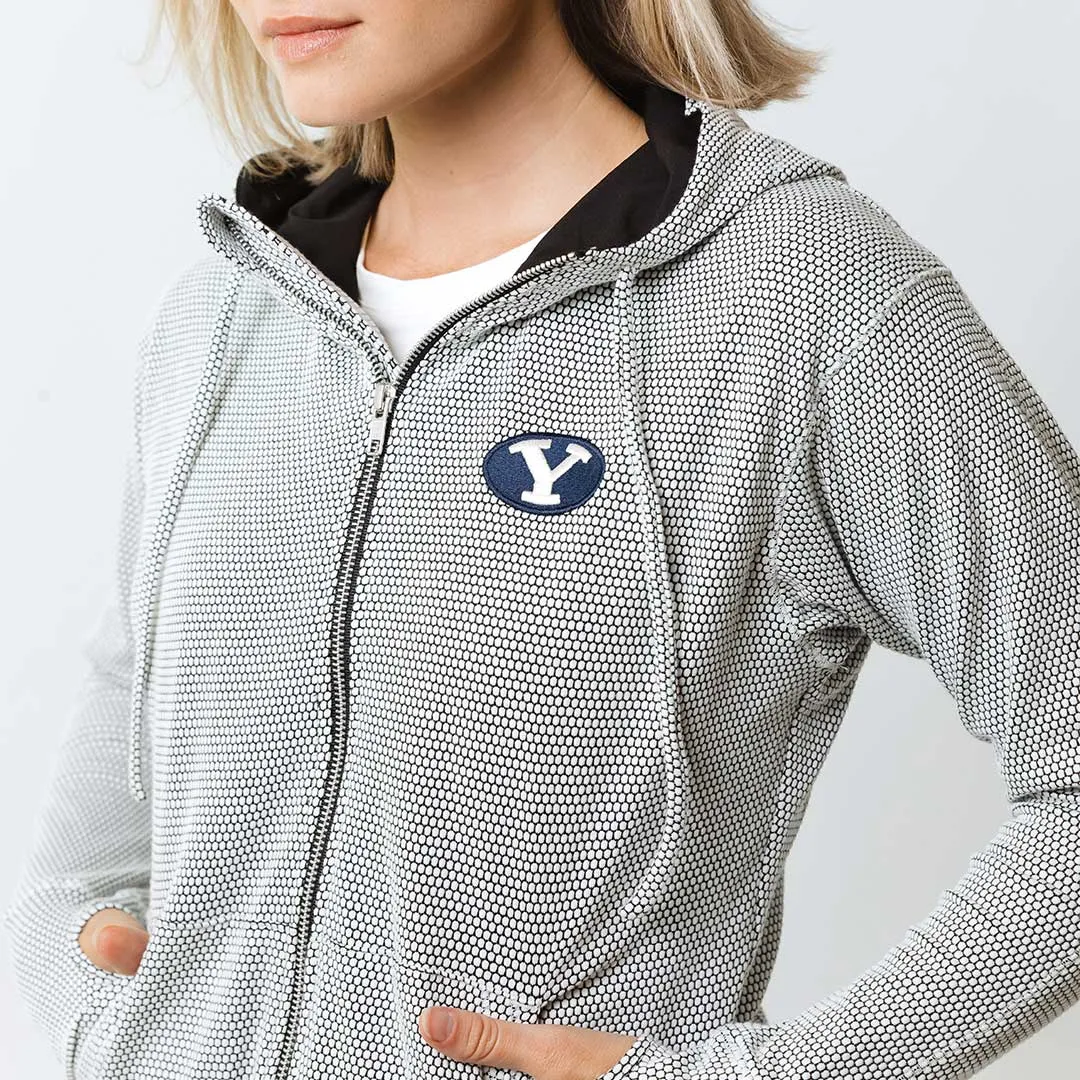 BYU Albion Zip-Up, Honeycomb