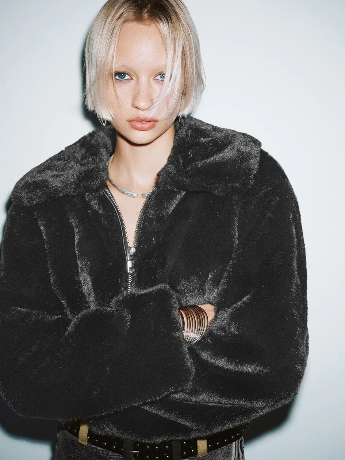 Cropped Fur Coats