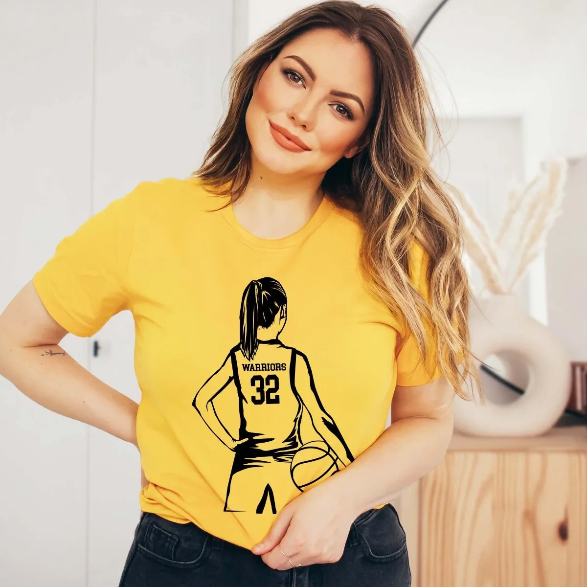 Custom Basketball Player | Name & Number | Bella Graphic Tees