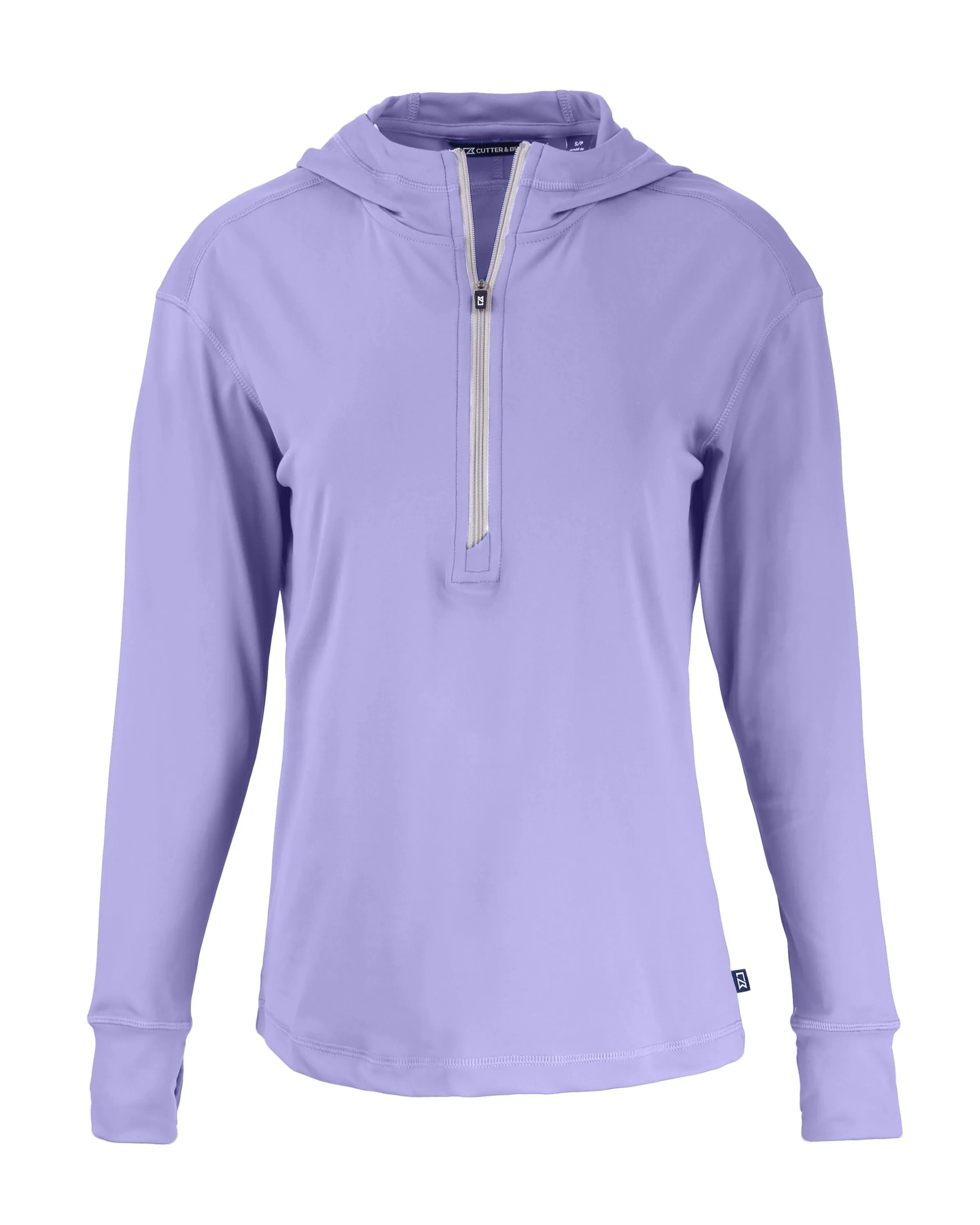 Cutter & Buck Daybreak Eco Recycled Ladies Half Zip Hoodie