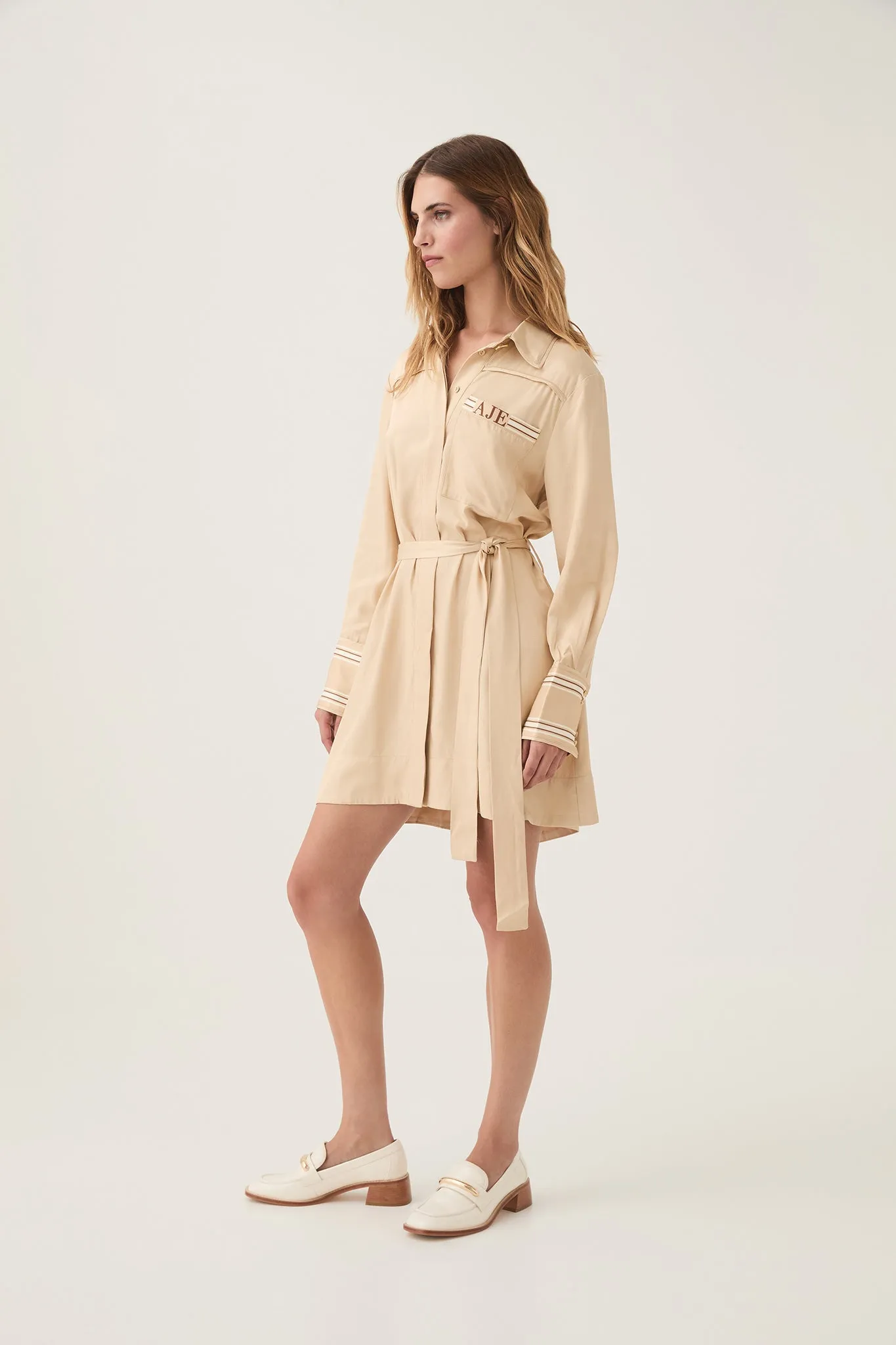 Enfilade Logo Mini Dress