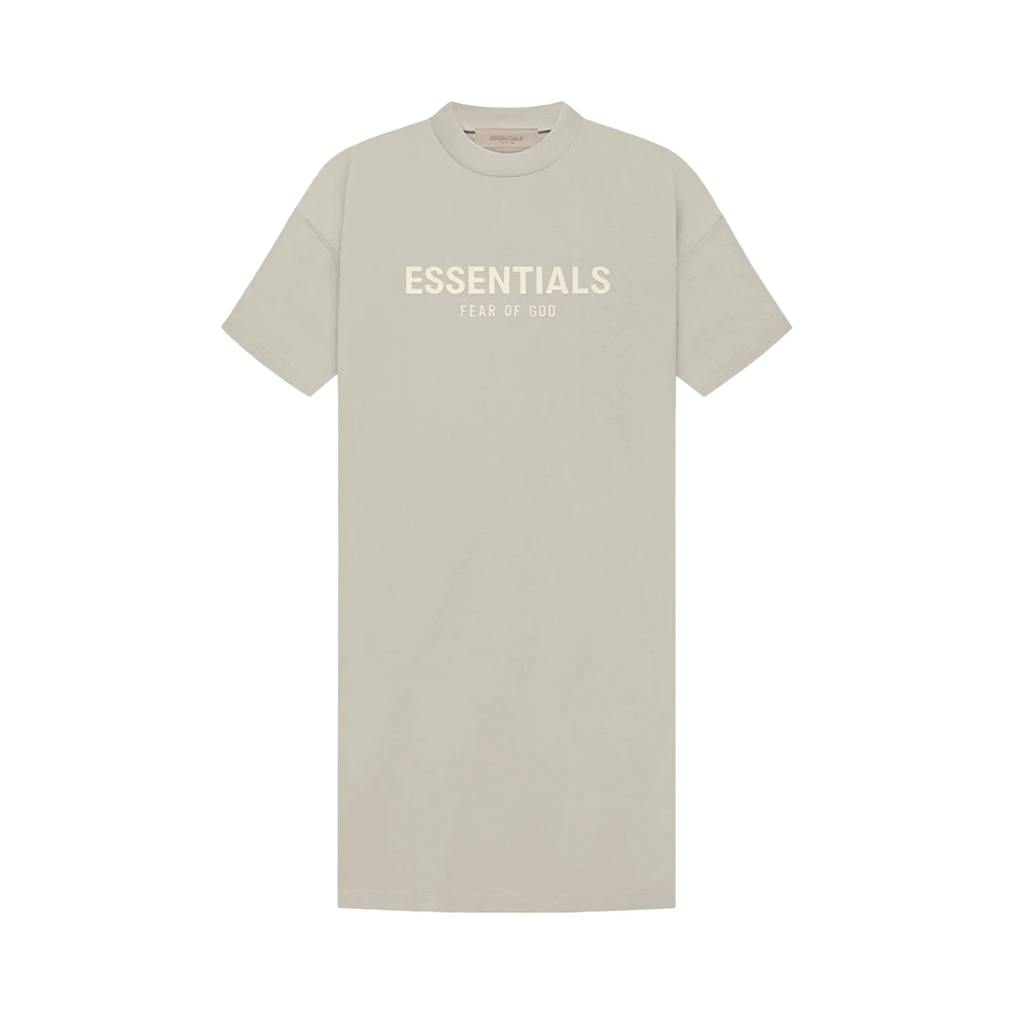 Fear of God Essentials T-shirt Dress, Smoke