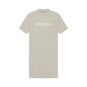 Fear of God Essentials T-shirt Dress, Smoke