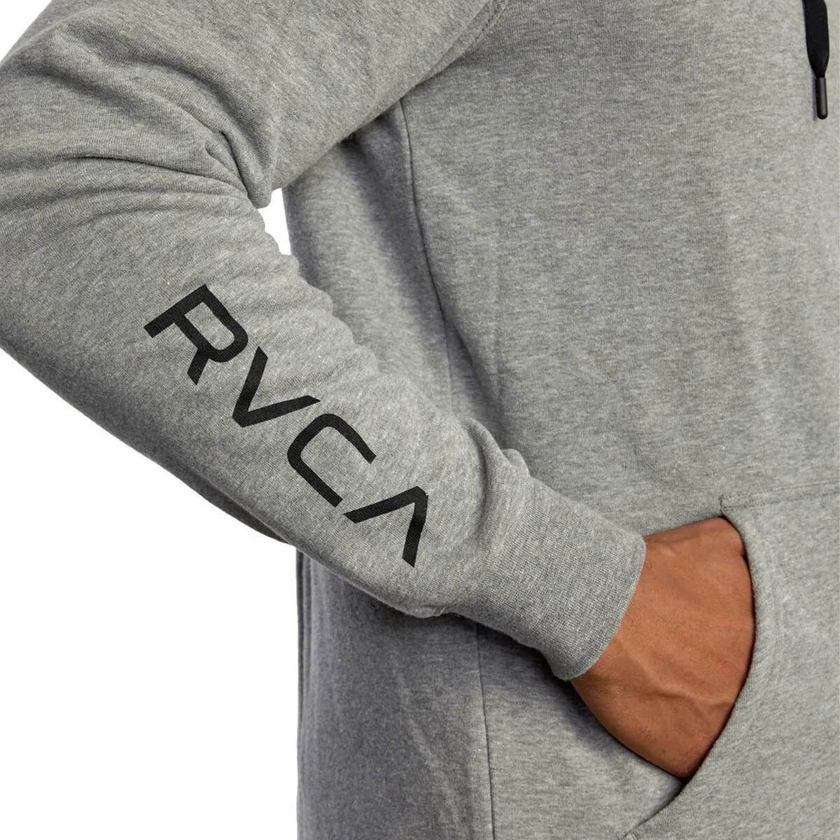 Grey RVCA Swift Zipped Hoodie