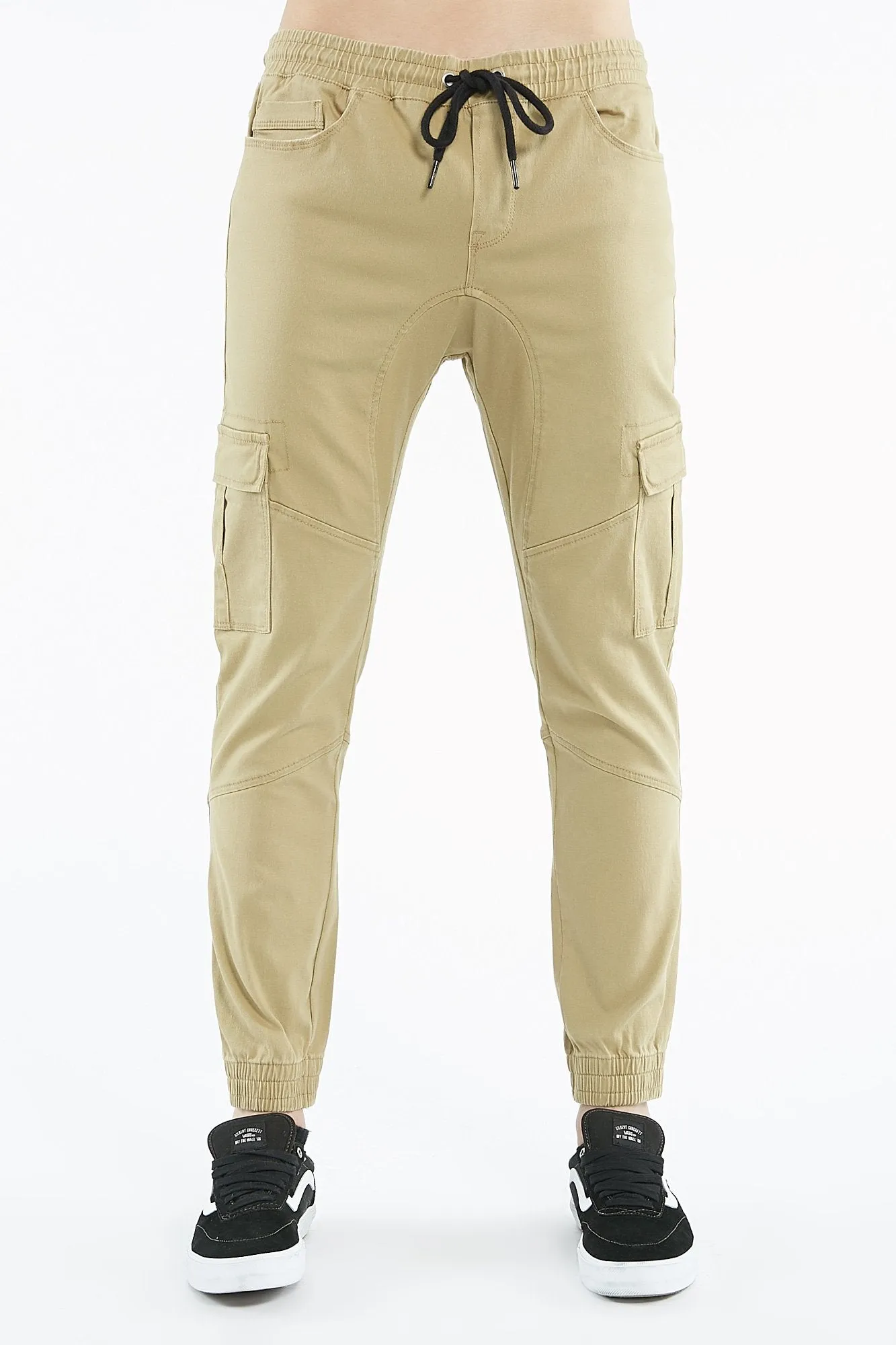 Guys Cargo Khaki Jogger