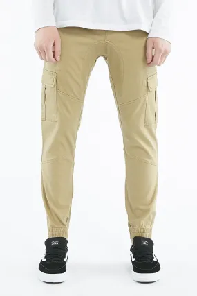 Guys Cargo Khaki Jogger