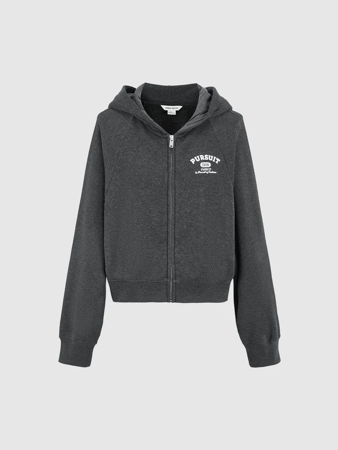 Hoodie Zip Up Front Jackets