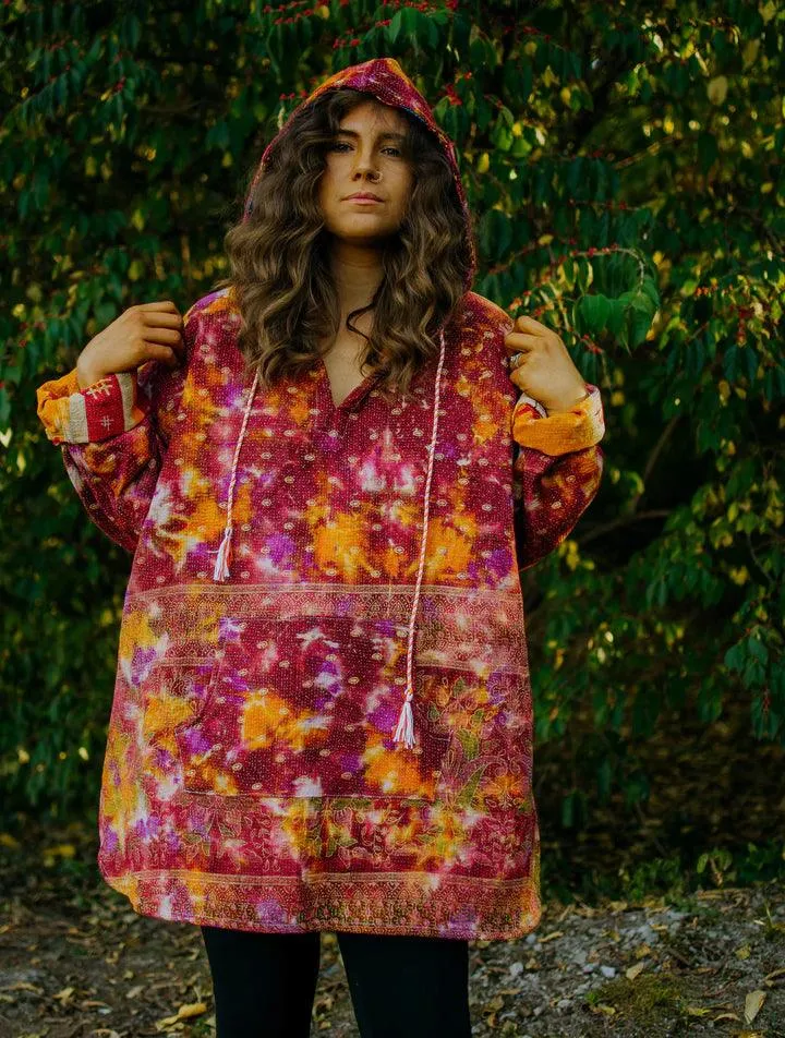 Kantha Hoodie #90 by Kantha Bae