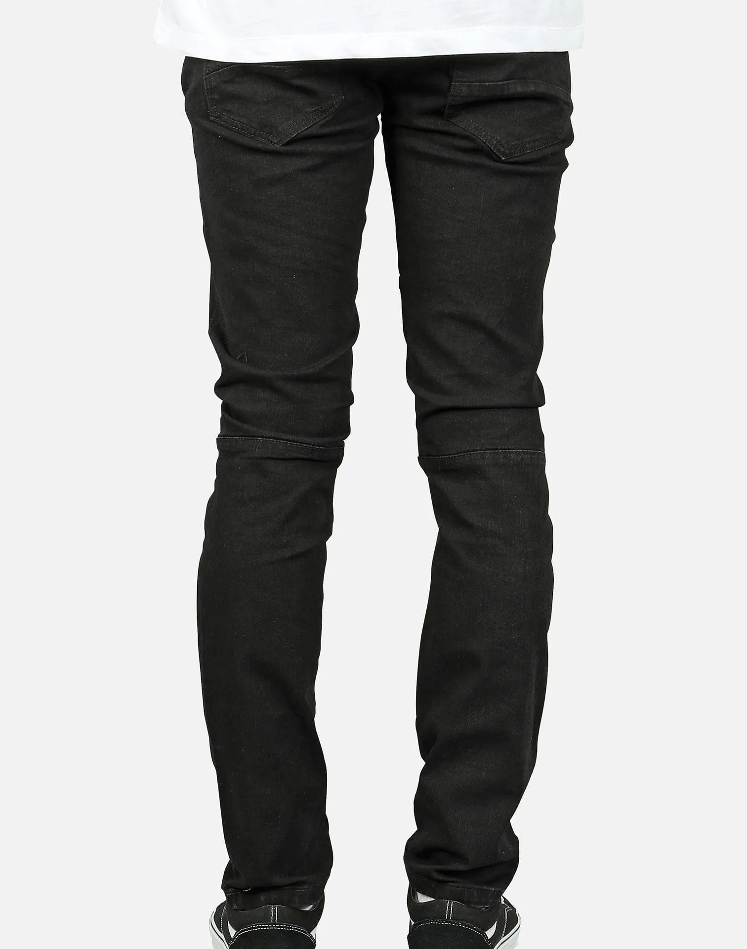 Kilogram DISTRESSED MOTO REPAIR JEANS