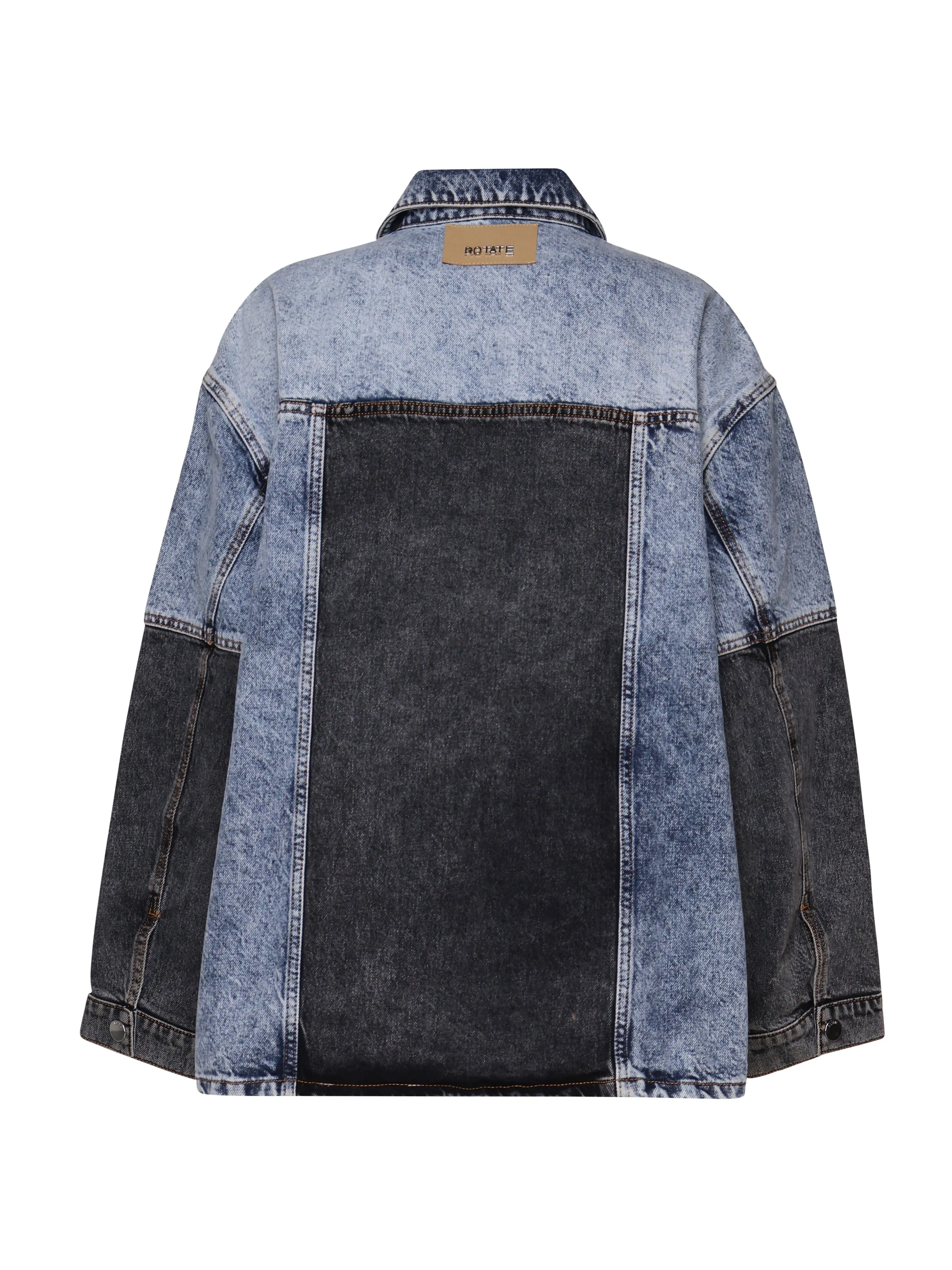 Multidenim Patchwork Denim Jacket