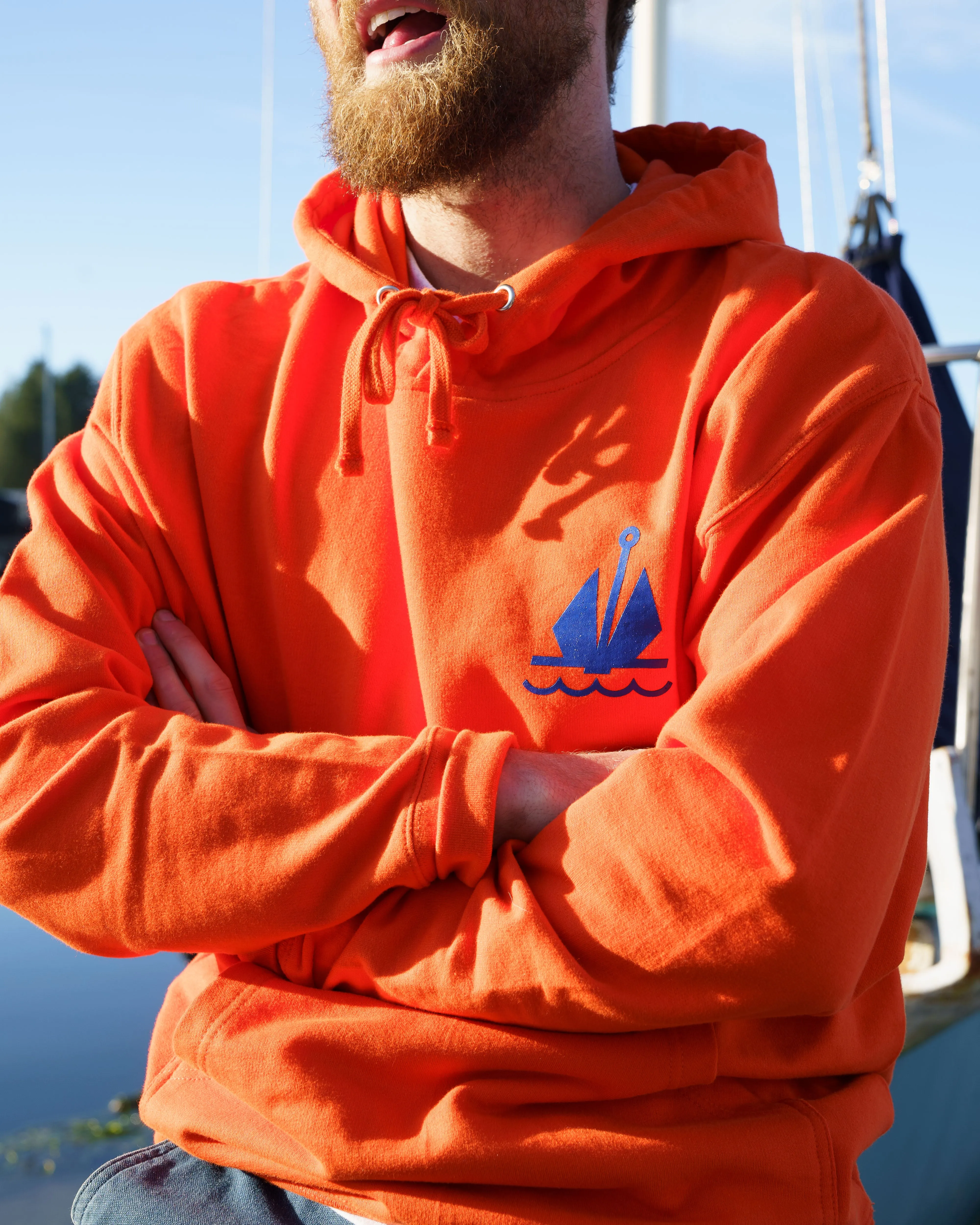 Storm Marine Supply Pullover - Orange