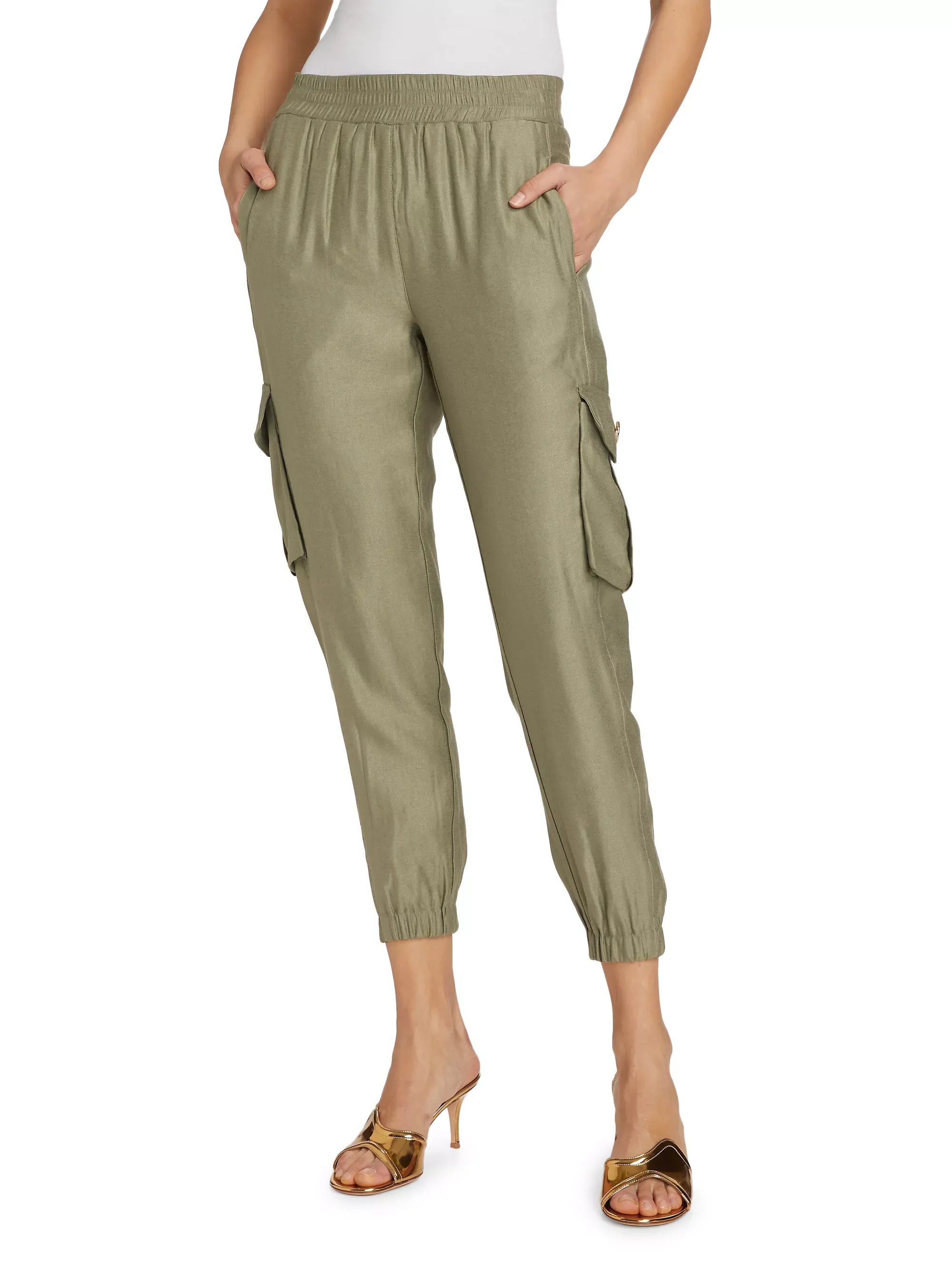 SU24525-2s Generation Love Barbara Linen Joggers