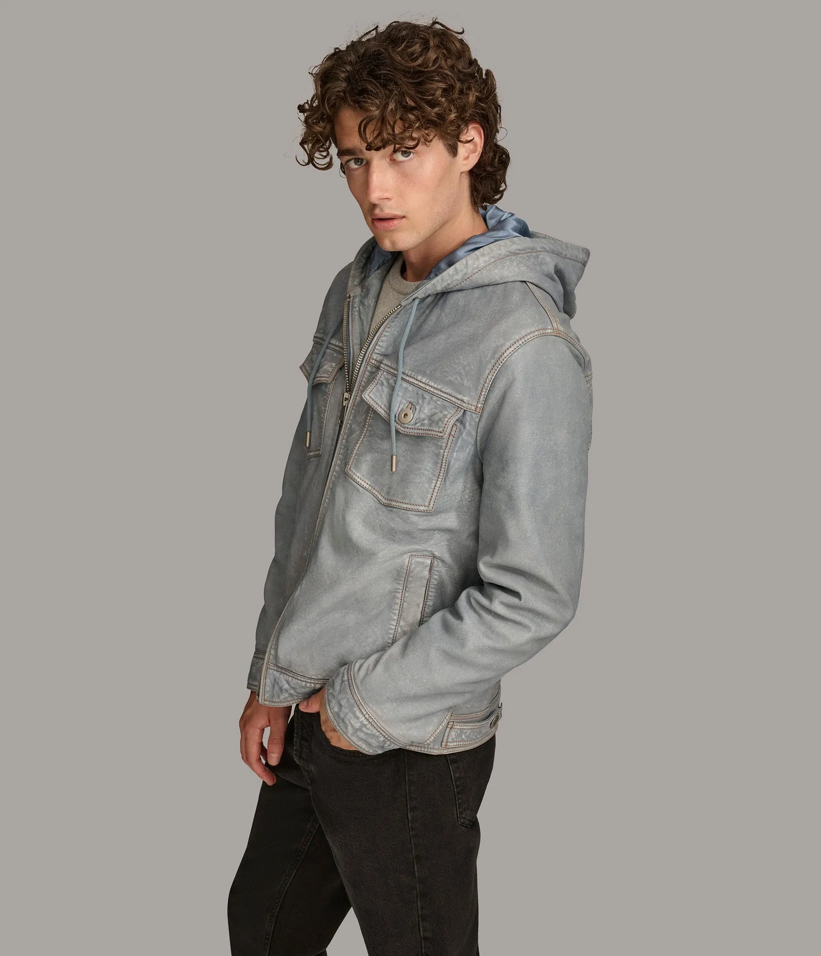 Walker Hooded Zip Up